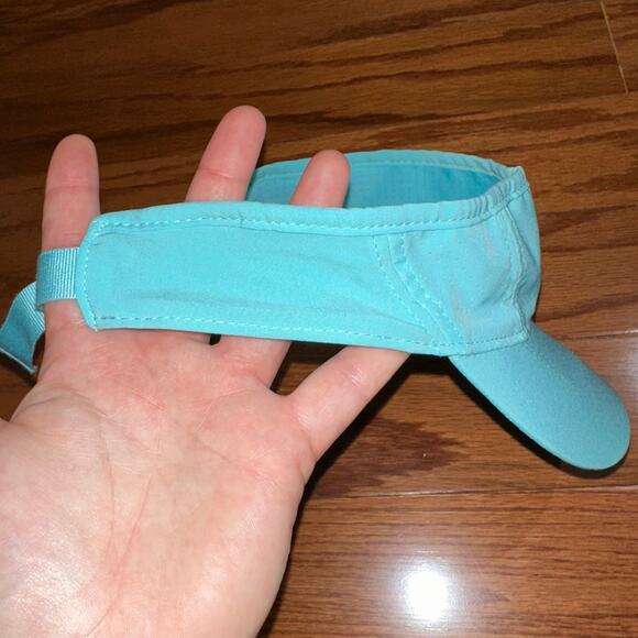 Brooks Strobe Blue Unisex Running Lightweight Sweat Wicking Journey Visor S/M - Picture 6 of 8